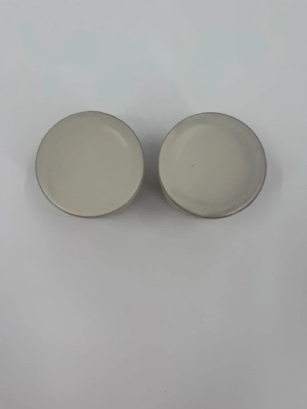 Hearth & Hand with Magnolia Cream Stoneware Salt & Pepper Cellars Set